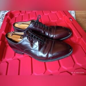 Johnston & Murphy Cap-Toe Oxfords Burgundy Leather 11.5D